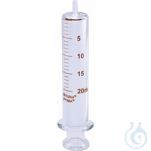 Ganzglasspritze, FORTUNA OPTIMA, 3 ml : 0.1 ml, Glaskonus, Luer